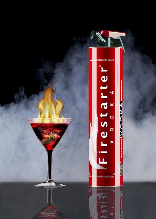 FIRESTARTER Vodka 70 cl / 40 % Moldawien – Bild 2