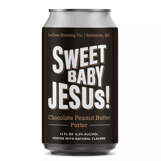 DuClaw SWEET BABY JESUS Chocolate Peanut Butter Porter Dose Kiste 24 x 355 ml / 6.5 % USA – Bild 2