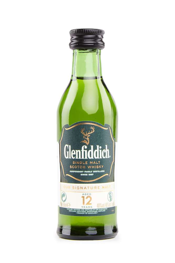 Glenfiddich-12-Single-Malt-Scotch-Whisky-MINIATURE-5-cl