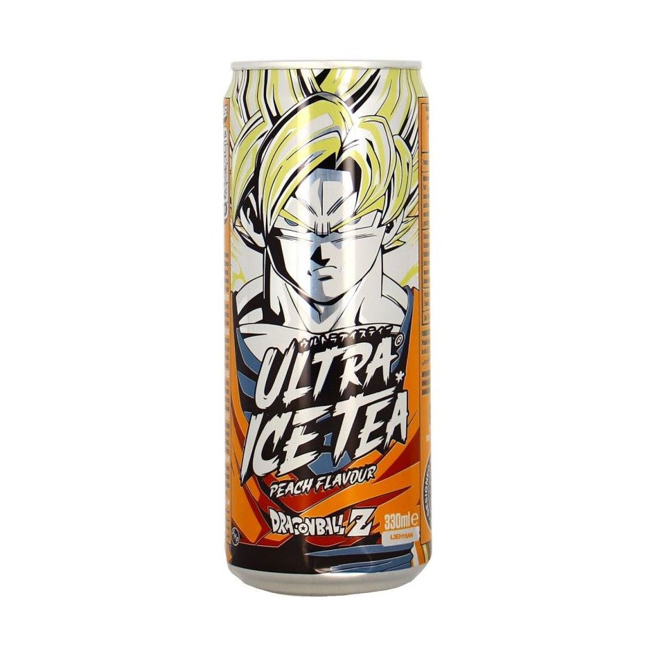 Ultra-Ice-Tea-Dragon-Ball-Z-VENGETA-Pfirsich-Kiste-24-x-330-ml-Frankreich
