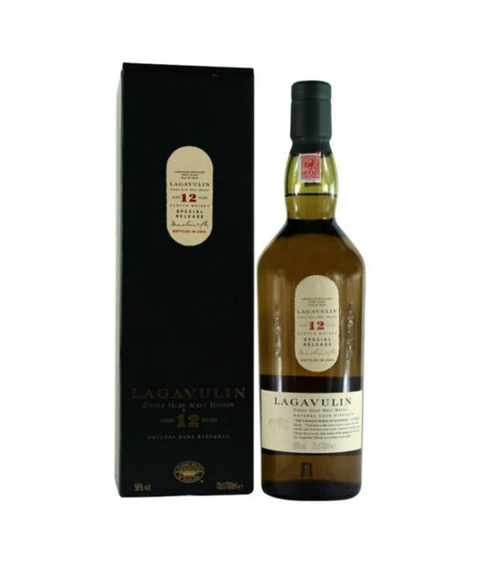 LAGAVULIN 12 Years SPECIAL RELEASE Natural Cask Strenght Bottled in 2002 mit Etui - 70 cl / 58 % Sch