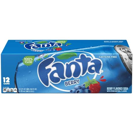 Fanta Berry Kiste 24 x 355 ml USA