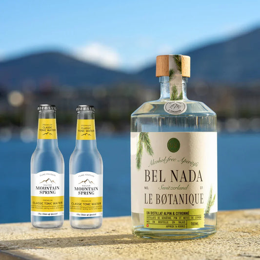 Bel Nada - G&T Sans Alcool │ Kit de Mixologie - Un plaisir rafraîchissant sans les effets de l'alcool 🍹✨