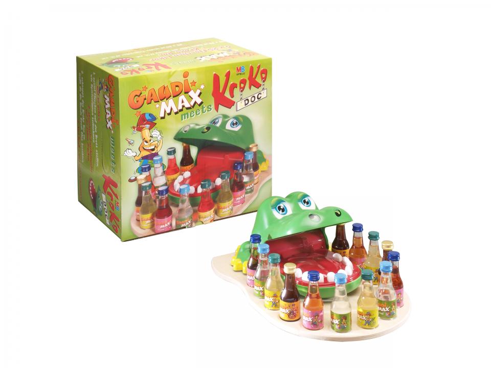 Gaudi Max Kroko Doc Spiel mit 100 Stk 2 cl Shots 16/17% Deutschland – Bild 2