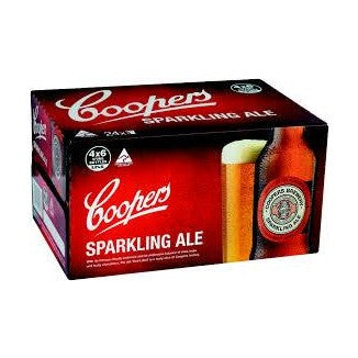 COOPERS Sparkling Ale Kiste 24 x 375 ml / 5.8 % Australien