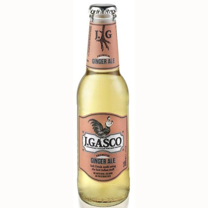 J. GASCO Ginger Ale 24 x 200 ml Italien
