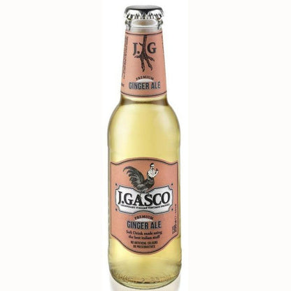 J. GASCO Ginger Ale 24 x 200 ml Italien