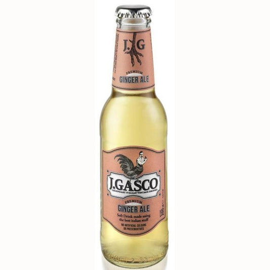 J. GASCO Ginger Ale 24 x 200 ml Italien