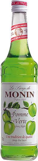 MONIN Premium Pomme Verte / Green Apple Sirup 70 cl Frankreich