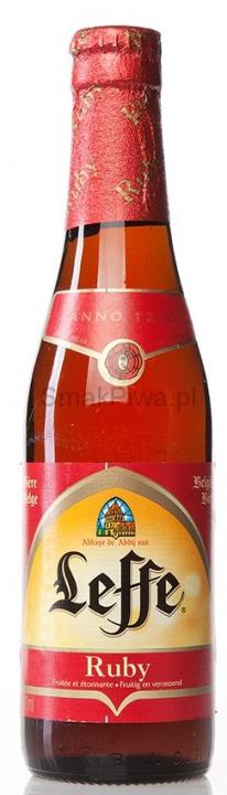 Leffe Ruby Kiste 24 x 330 cl / 5 % Belgien – Bild 2