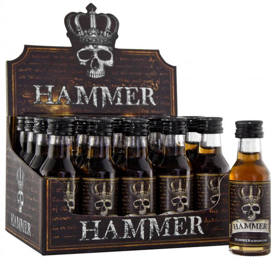HAMMER Shot Likör 2 cl / 20 % Deutschland – Bild 2