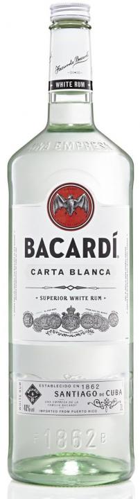 BACARDI Carta Blanca Rum 3 Liter Doppelmagnum / 37.5 % Puerto Rico
