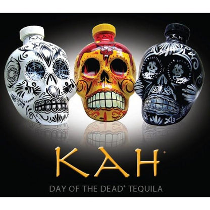 KAH Tequila ANEJO Skullflasche 75 cl / 40 % Mexico – Bild 2