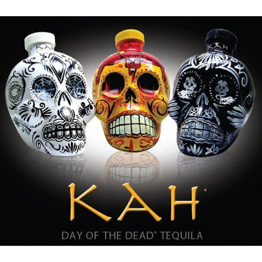 KAH Tequila ANEJO Skullflasche 75 cl / 40 % Mexico – Bild 2