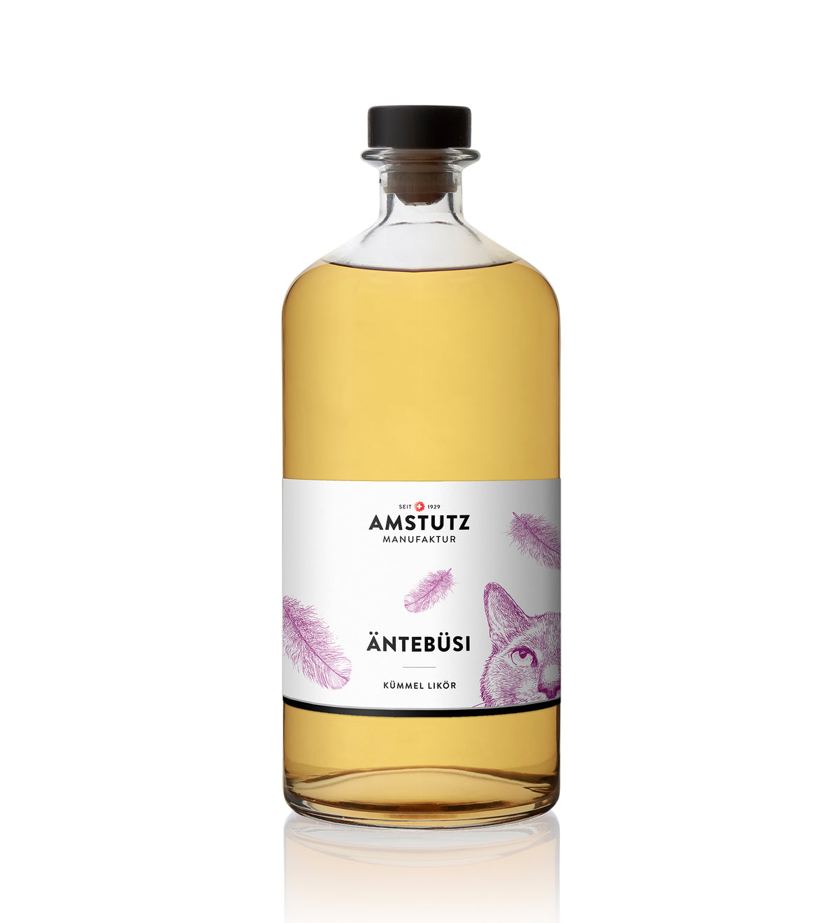 Amstutz_Manufaktur_Likoer_Aentebuesi_Katze_300cl
