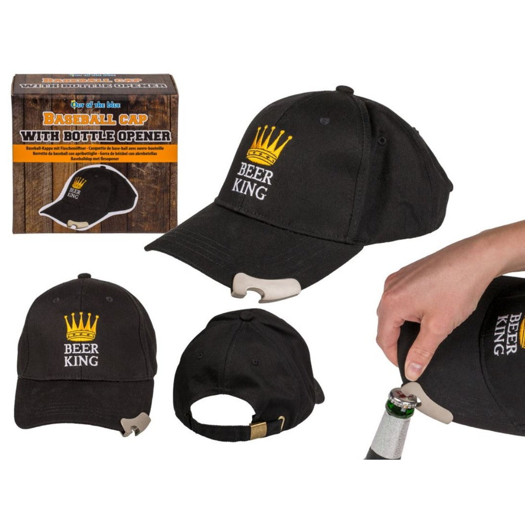 Beer-King-Baseball-Cap-with-Bottle-Opener-by-Out-of-the-blue