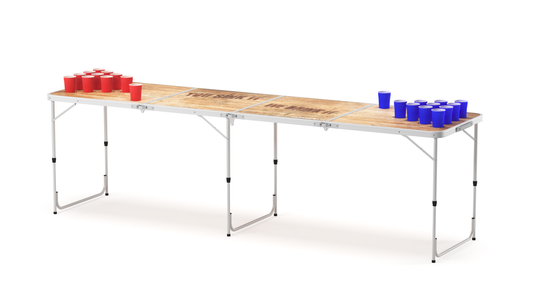 Beer-Pong-Tisch-zusammenklappbar-Holzoptik-240-x-60-cm