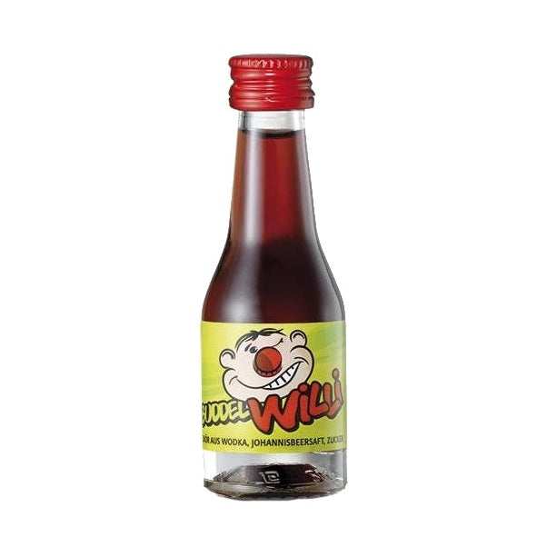Buddel Willi Likör Vodka/Johannisbeer 2 cl / 19 % Schweiz