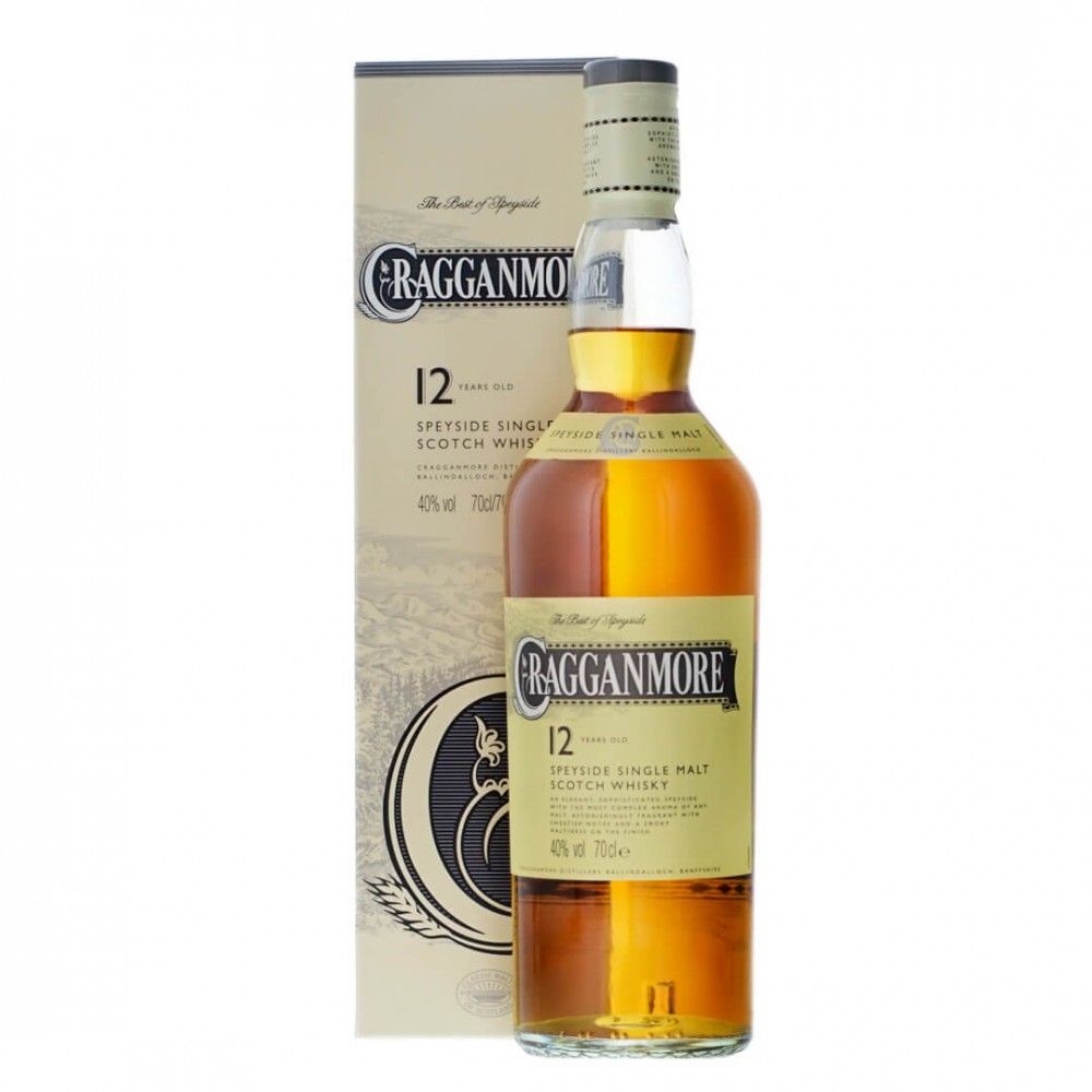 CRAGGANMORE Speyside single Malt Scotch Whisky 70 cl / 40 % Schottland