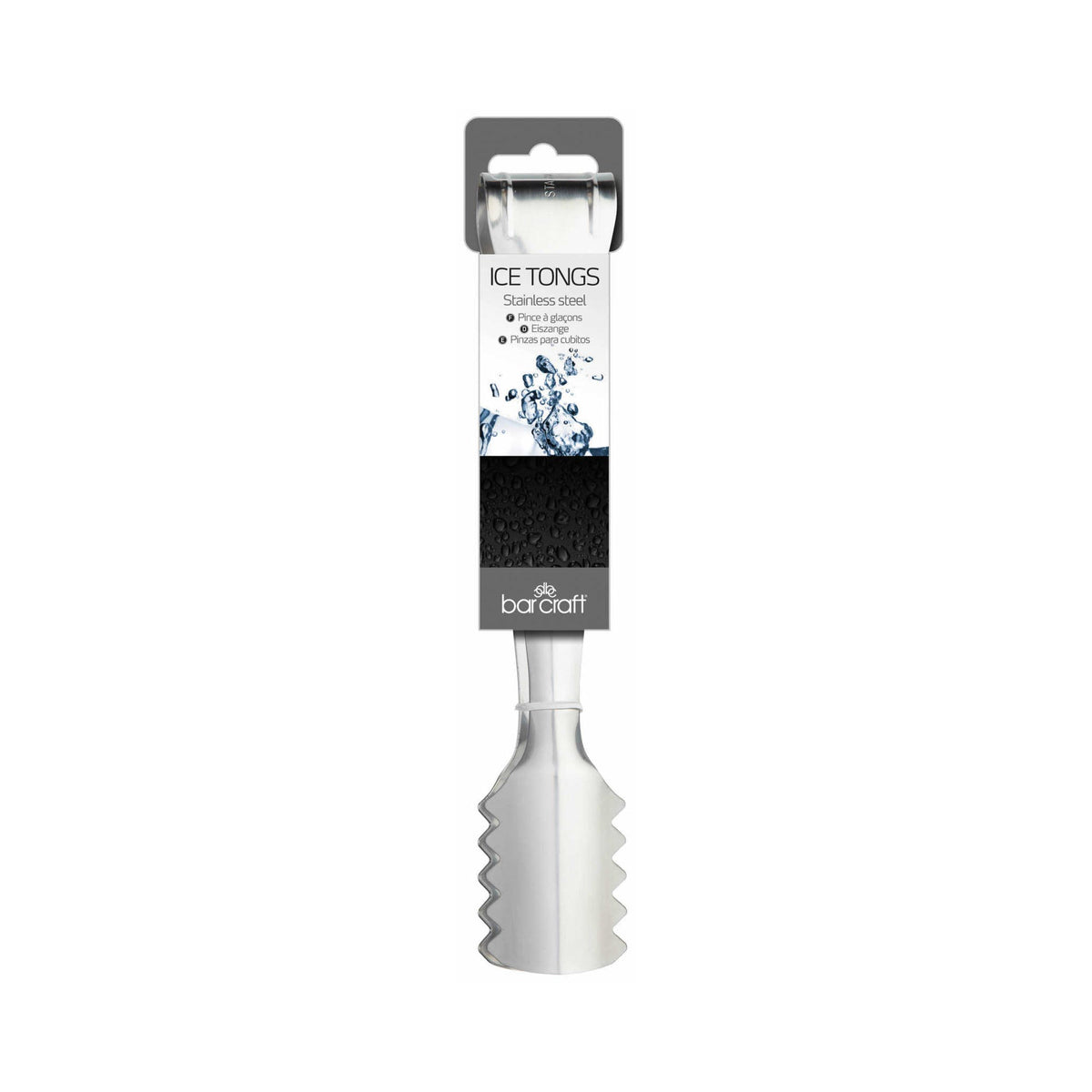 EISZANGE-Stainless-Steel-Ice-Serving-Tongs-16-cm-by-BarCraft