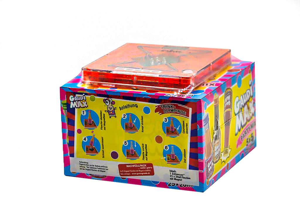 Gaudi Max Trinkolympiade SPEEDPAD plus 25 Shots 2 cl / 16 % Deutschland – Bild 2