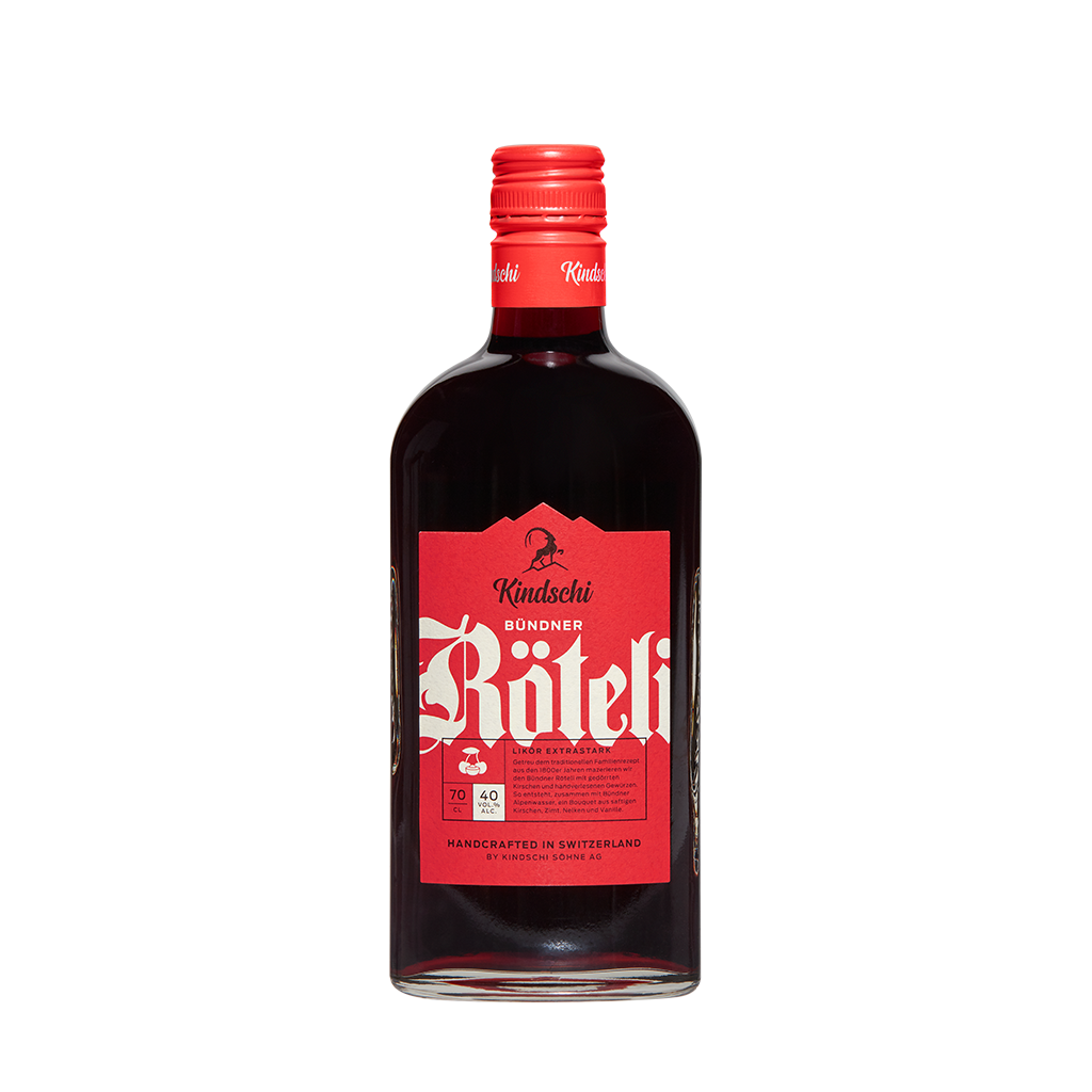 Bündner Röteli Extrastark 70 cl / 40 % Schweiz