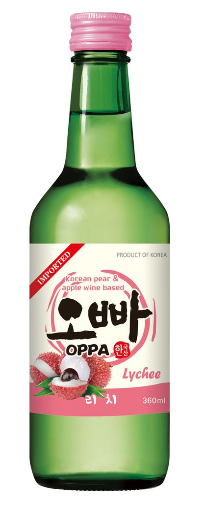 Lychee-Soju-Flasche