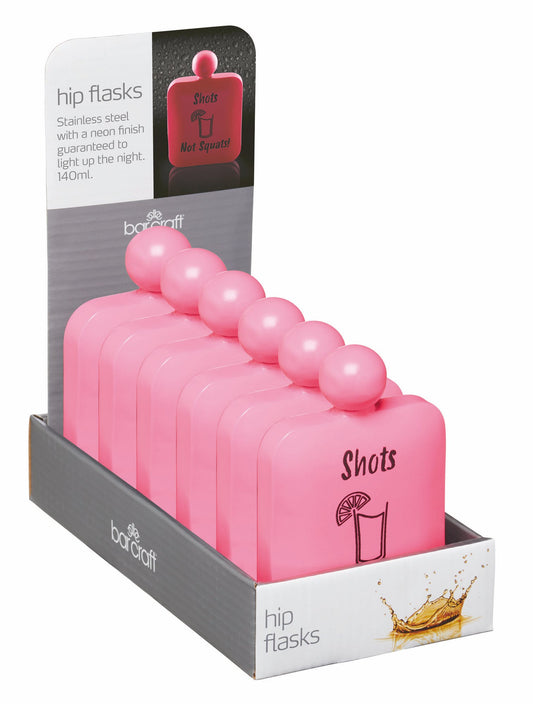 Pink-Stainless-Steel-Shots-Not-Squats-Hip-Flasks