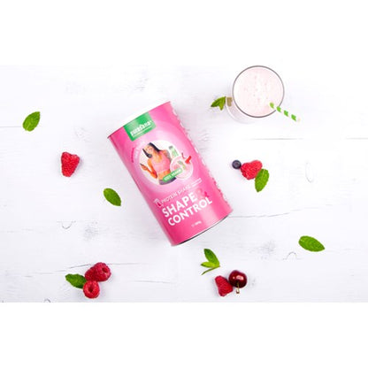 Purasana-Shape-Control-Vegan-protein-shake-FRAISE-FRAMBOISE-BIO-350-Gramm-3