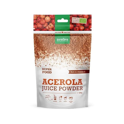 Purasana-Superfood-ACEROLA-Powder-BIO-100-Gramm-Brasilien