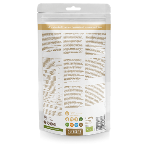 Purasana-Superfood-BAOBAB-Raw-Powder-BIO-200-Gramm-Senegal1