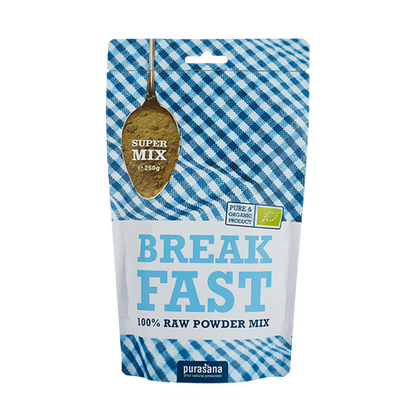 Purasana-Superfood-BREAKFAST-Super-Mix-100-Raw-Powder-BIO-250-Gramm