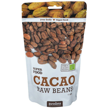 Purasana-Superfood-CACAO-BEANS-BIO-200-Gramm-Peru2
