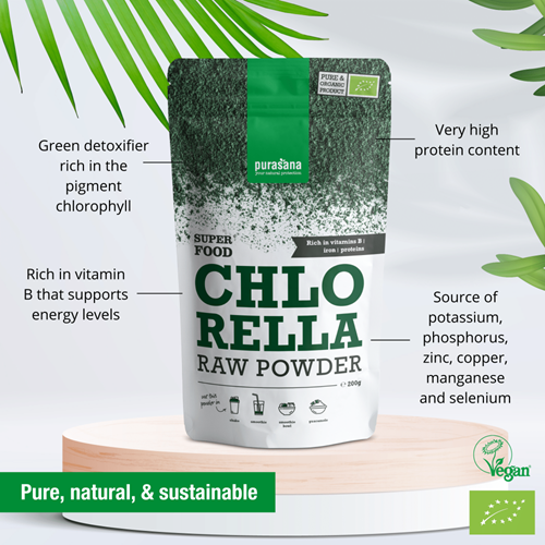 Purasana-Superfood-CHLORELLA-Raw-Powder-200-Gramm-Info