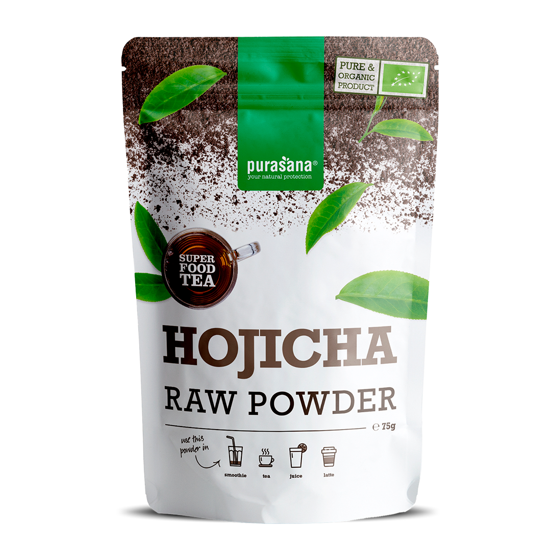 Purasana-Superfood-HOJICHA-TEA-Powder-BIO-75-Gramm