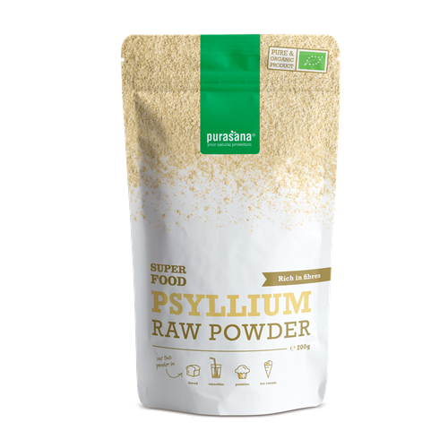Purasana-Superfood-PSYLLIUM-FLOHSAMEN-Raw-Powder-200-Gramm-Indien-Front