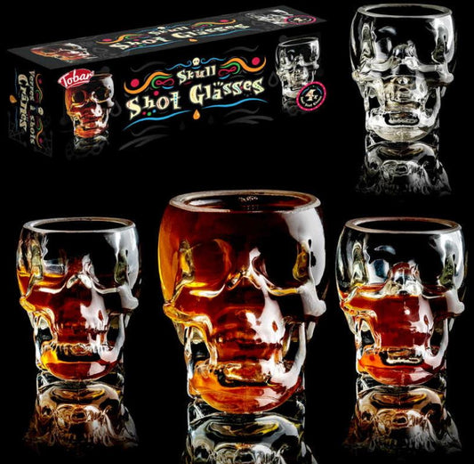 Skull-Shot-Glaeser-Set-4-x-50-ml-by-Tobar