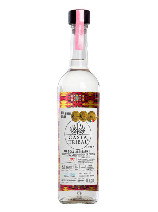 TRIBAL-103-Ensamble-MEZCAL-Artesanal-12-Years-75-cl