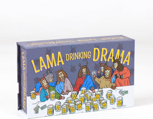 Trinkspiel-Lama-Drinking-Drama-Kartenspiel-mit-ber-60-Karten-Karton