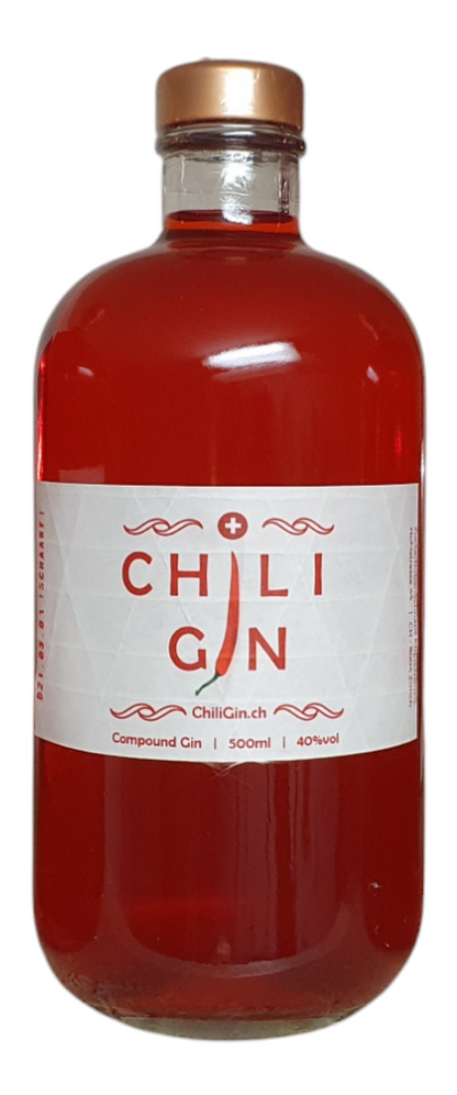 ZRSchnaps-CHILLI-GIN-Basis-aus-Schweizer-Zuckerr-ben-50-cl