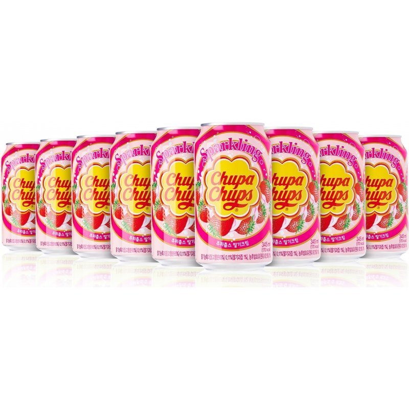 karastusjook-chupa-chups-strawberry-cream-345-ml-24-pakk