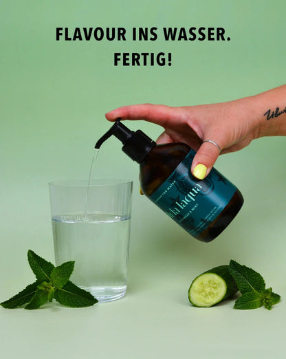pumpspender-ohlalaqua-gurke-minze-fuer-wasser-mit-geschmack-anwendung