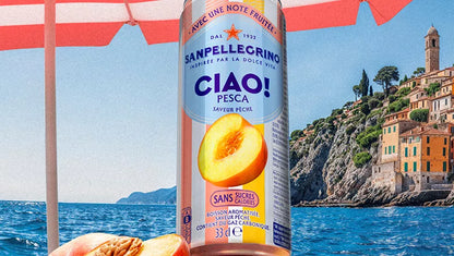 sanpellegrino-ciao-Peach-Banner